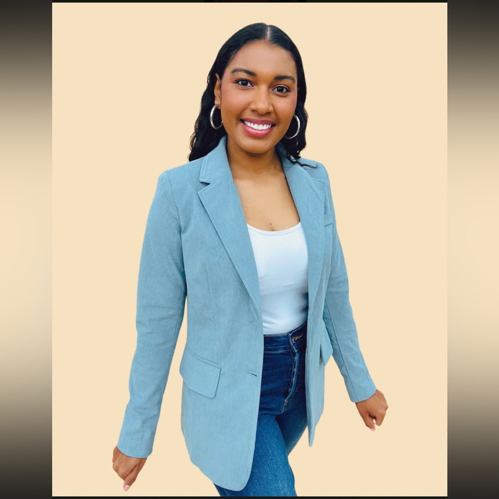 Women's Light Blue Blazer